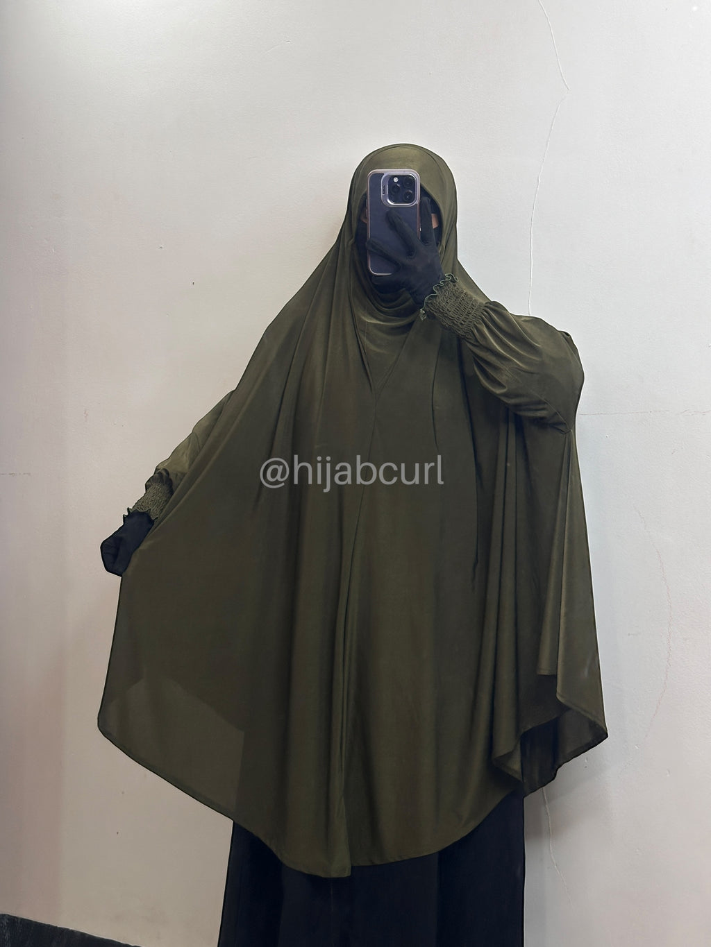 Sleeve Jilbab - 50 inches Length