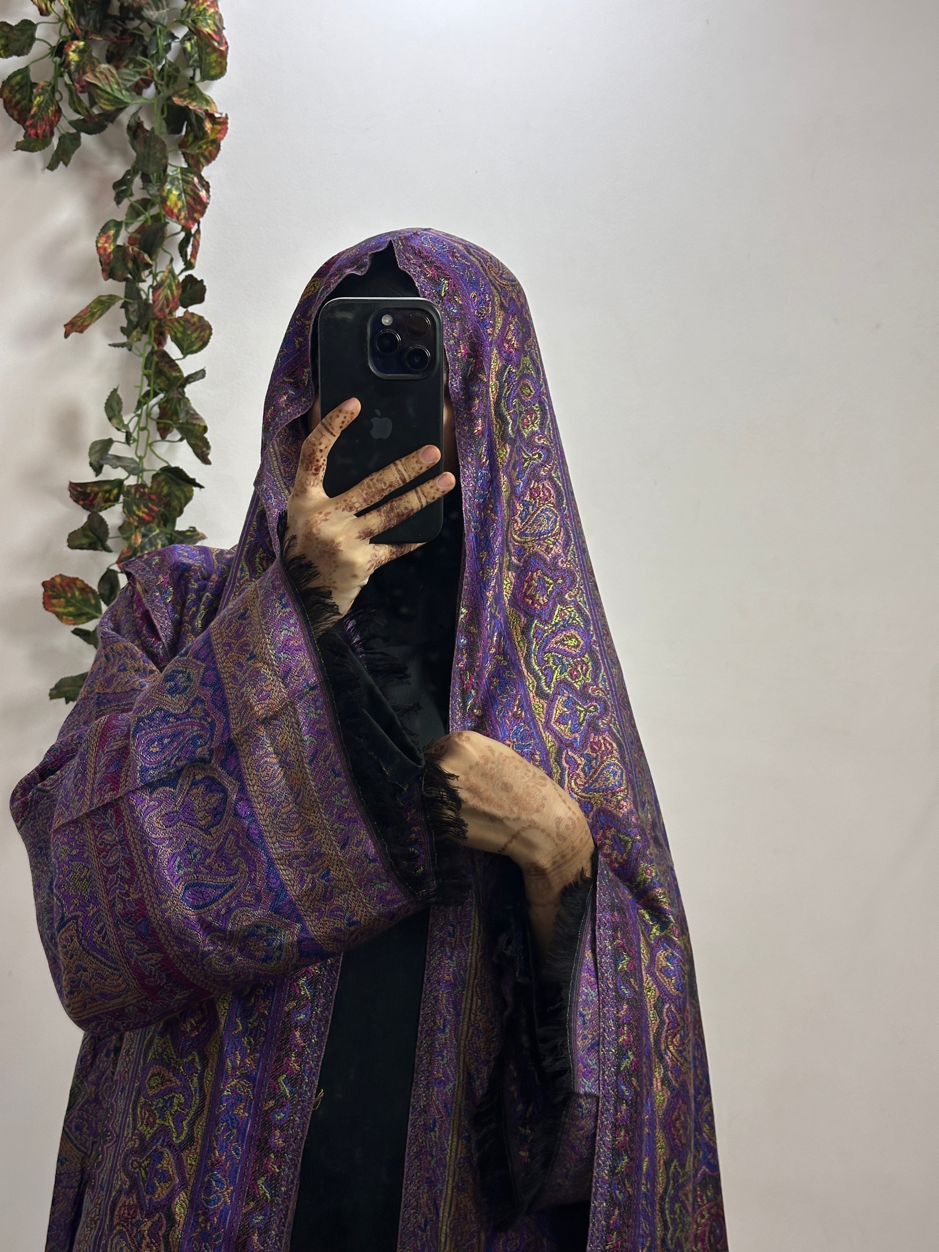 Pashmina Abaya With Shawl