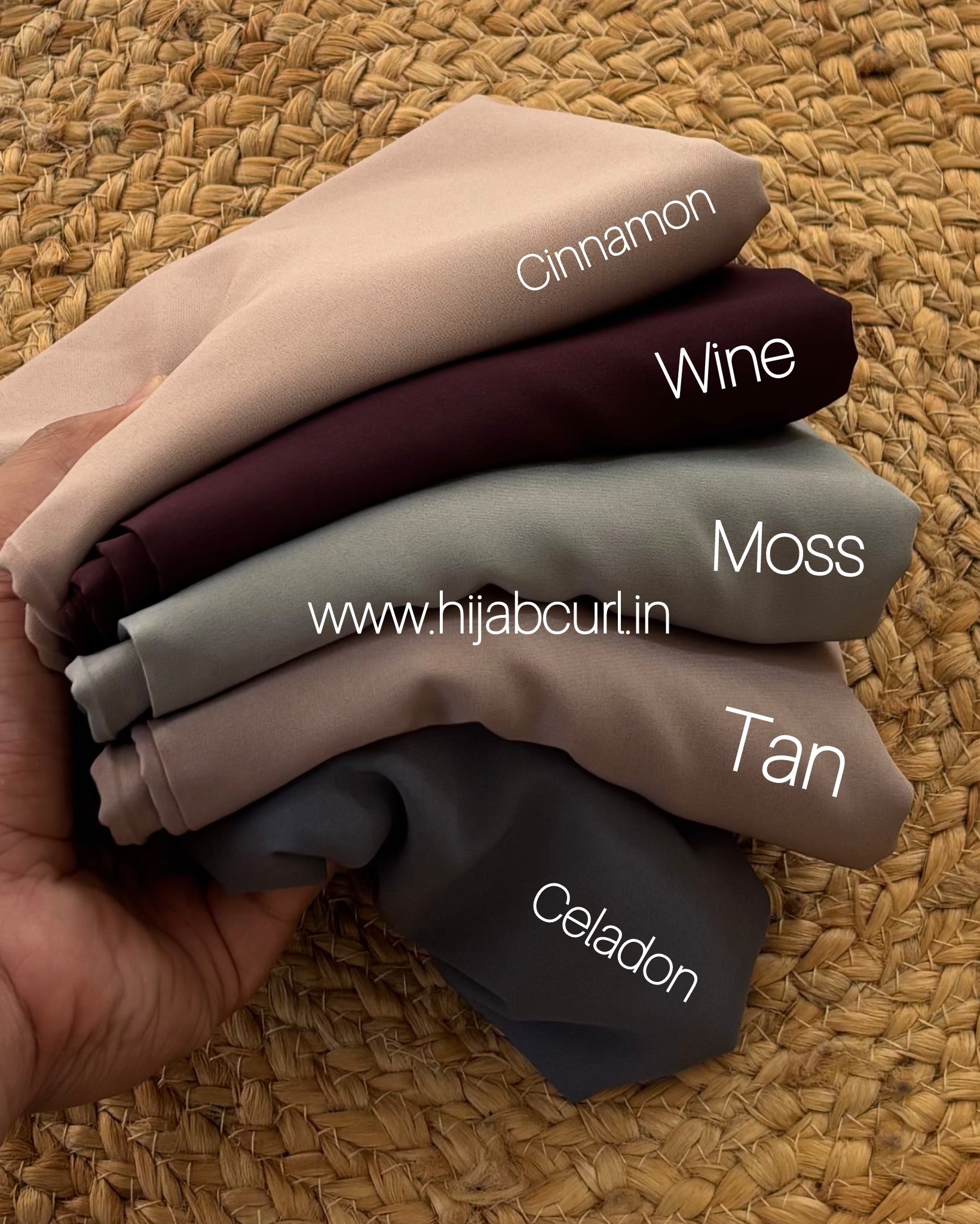 Soft Jersey Hijab - Solid Soft Fabric