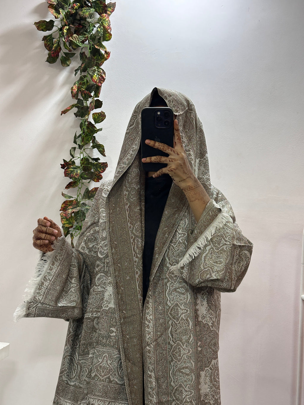 Pashmina Abaya With Shawl