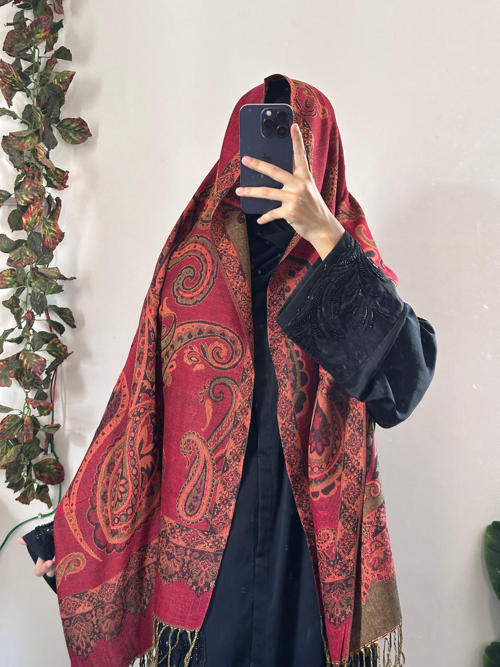 Luxury pashmina shawl
