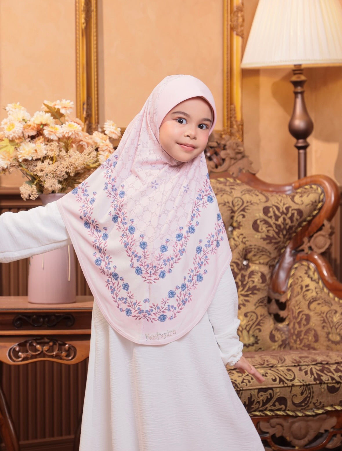Malaysian Instant Hijab - Kids Size