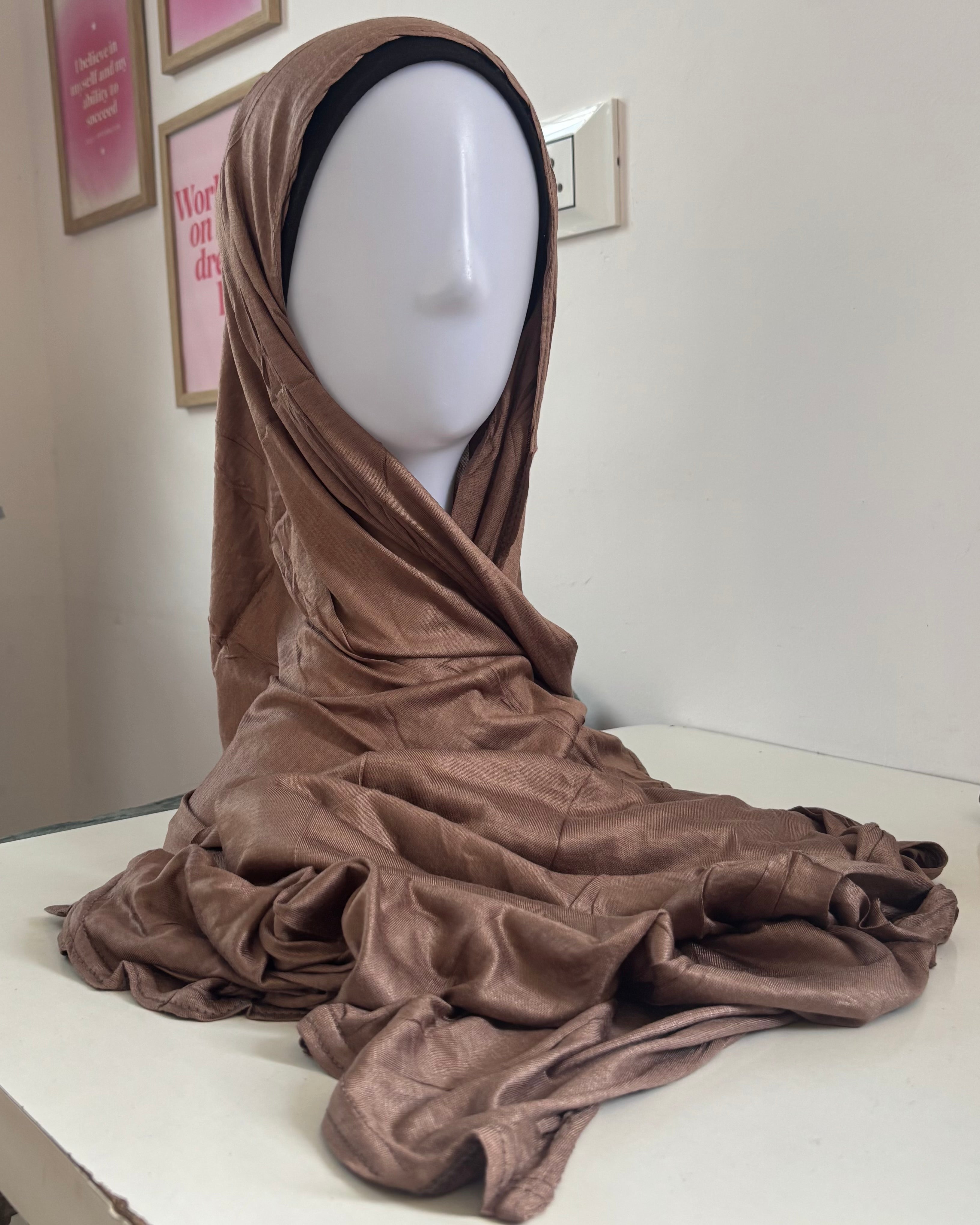 Jersey Hijab - Solid Soft Fabric