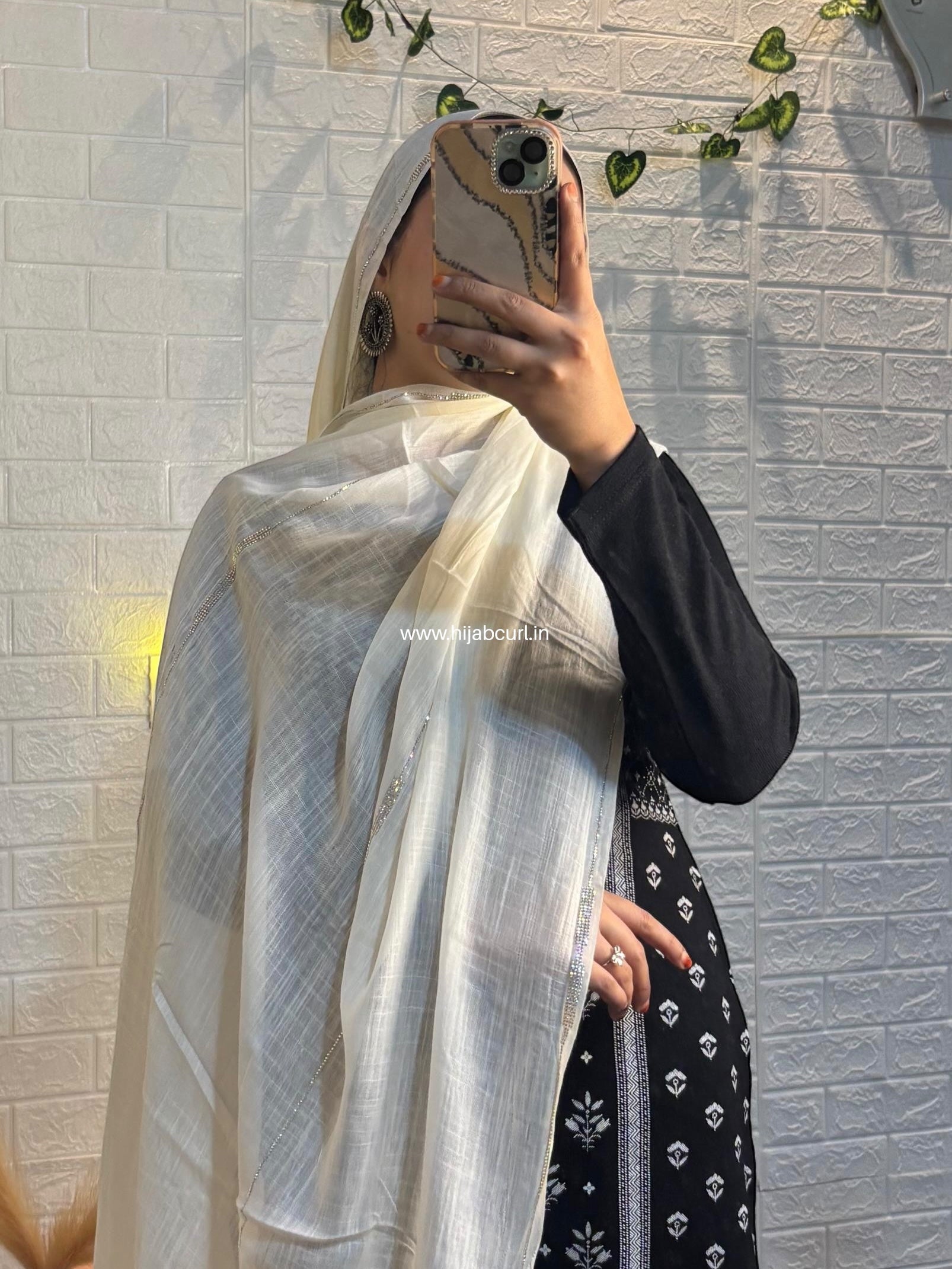 Premium Cotton Stone Hijab