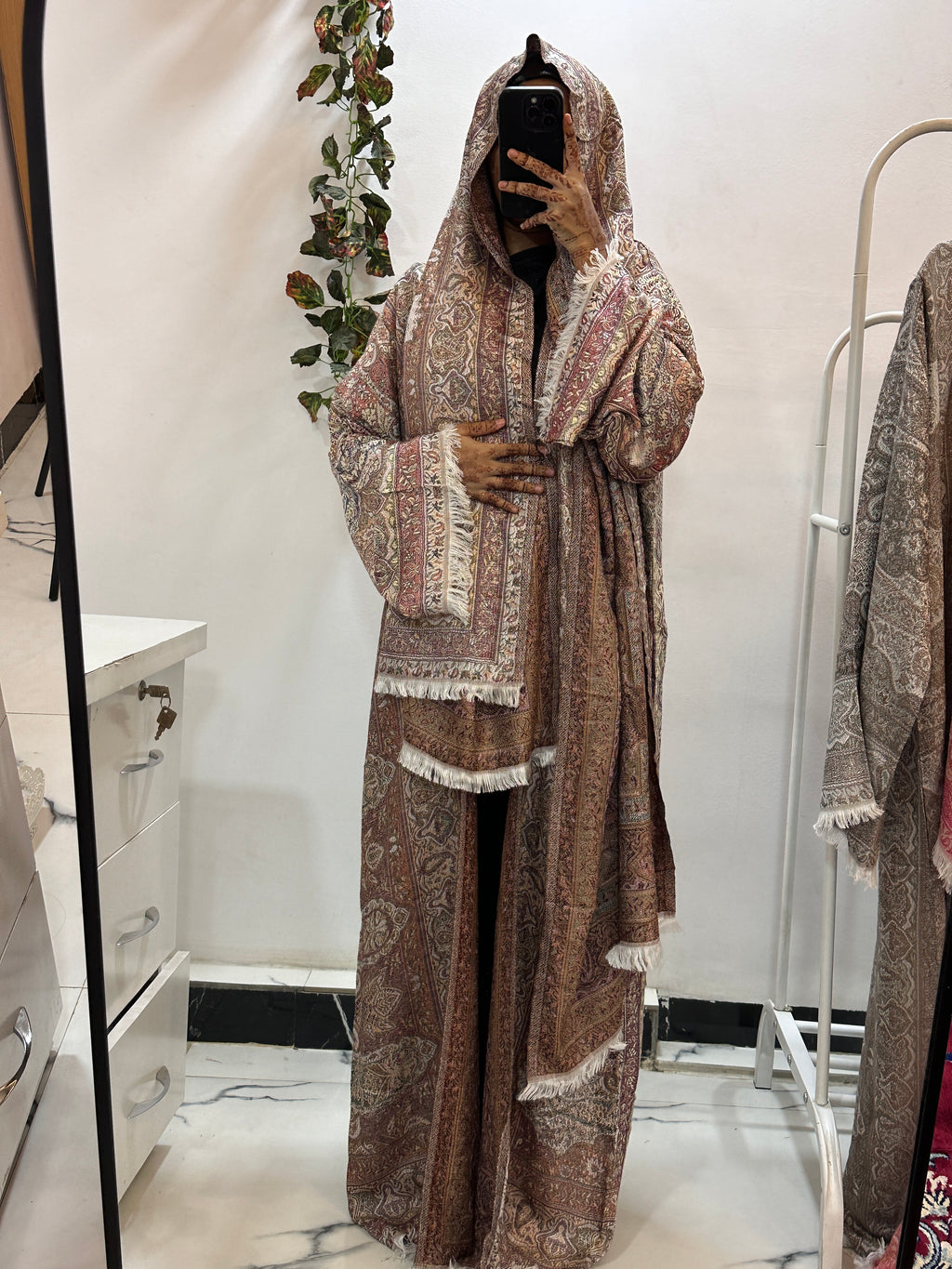 Pashmina Abaya With Shawl