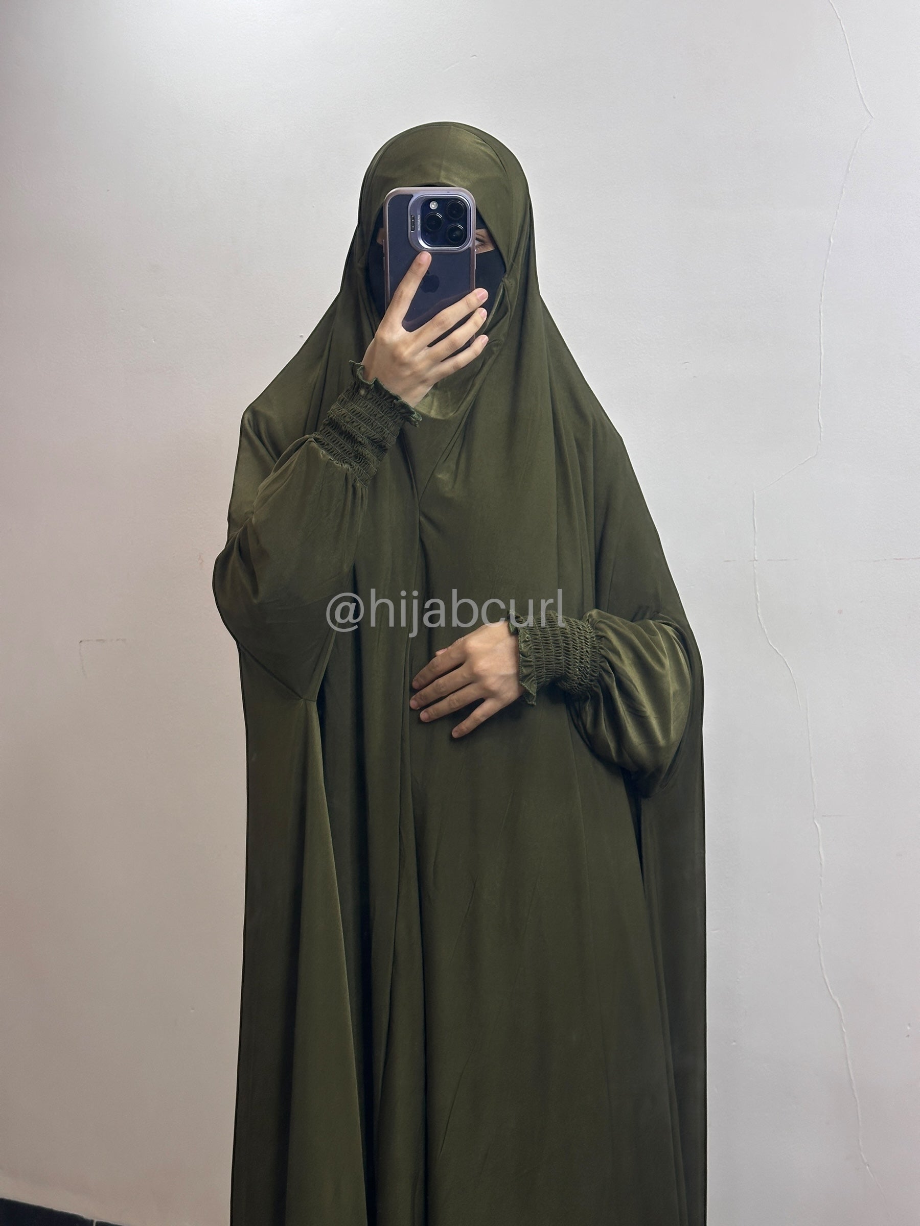 Sleeve Jilbab - 60 inches Length