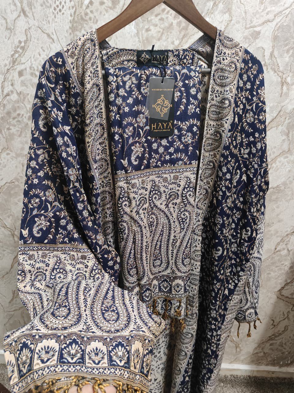 Pashmina Abaya With Shawl