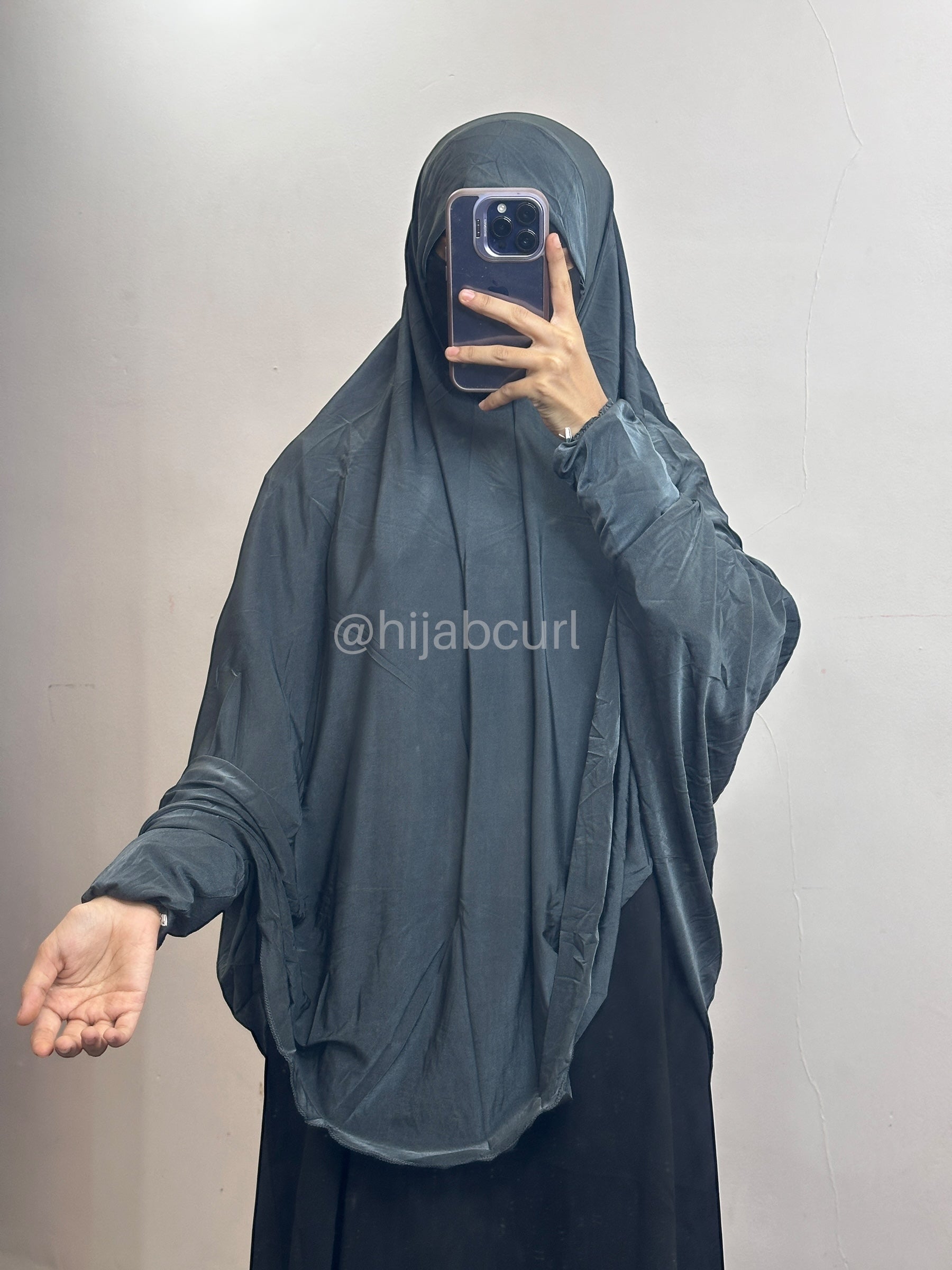 Sleeve Jilbab - 42 inches Length