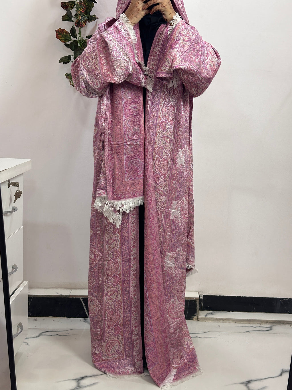 Pashmina Abaya With Shawl