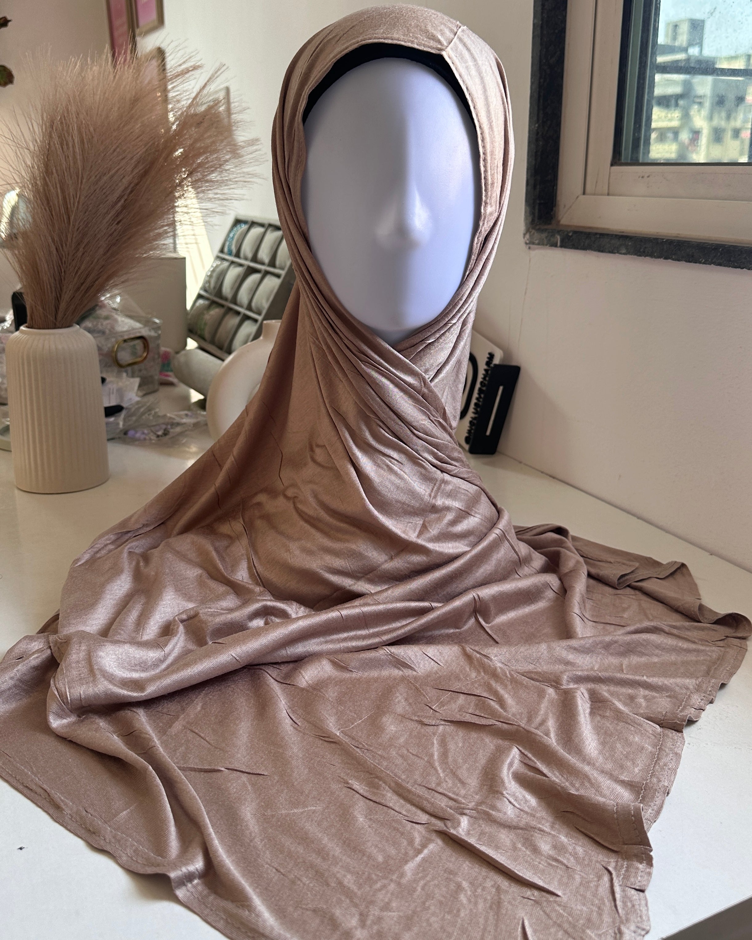 Jersey Hijab - Solid Soft Fabric