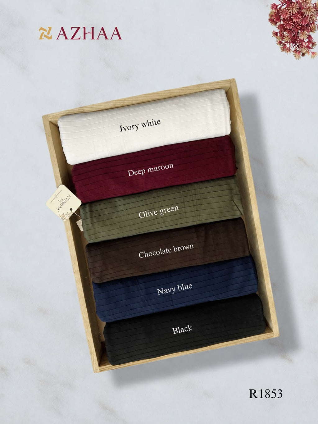 Broad Ribbed Jersey Hijab