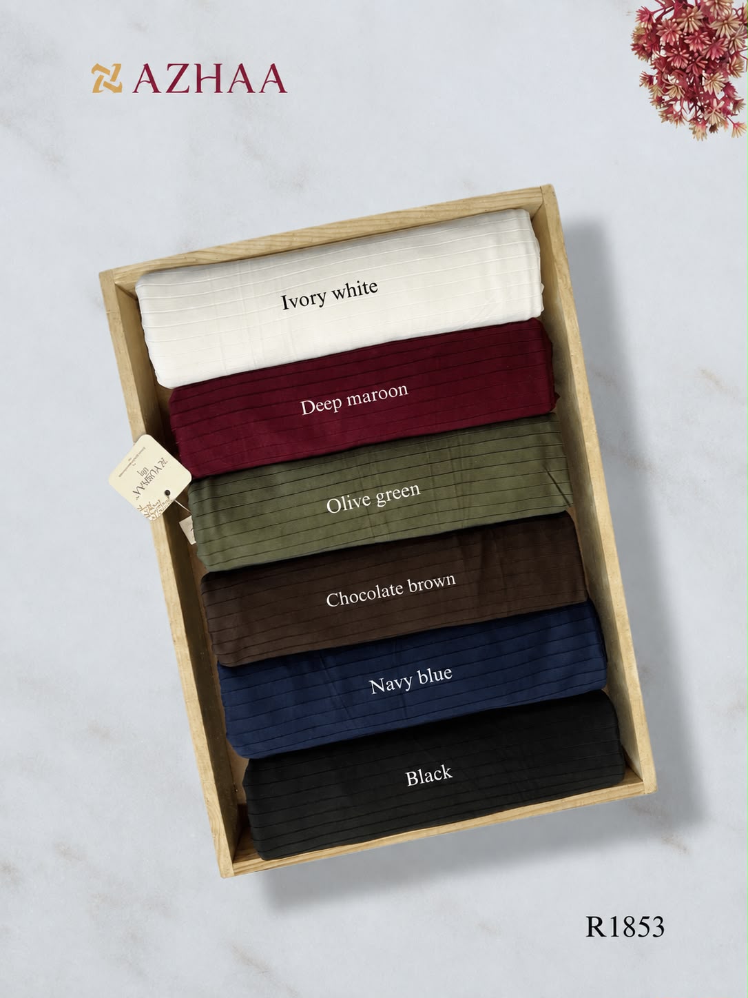 Broad Ribbed Jersey Hijab