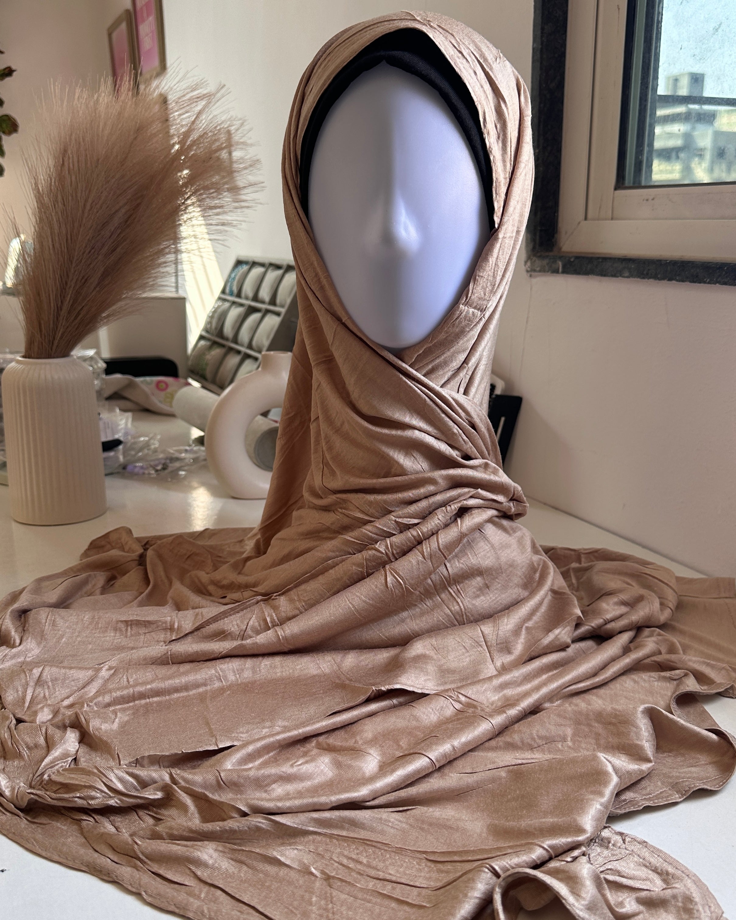 Jersey Hijab - Solid Soft Fabric