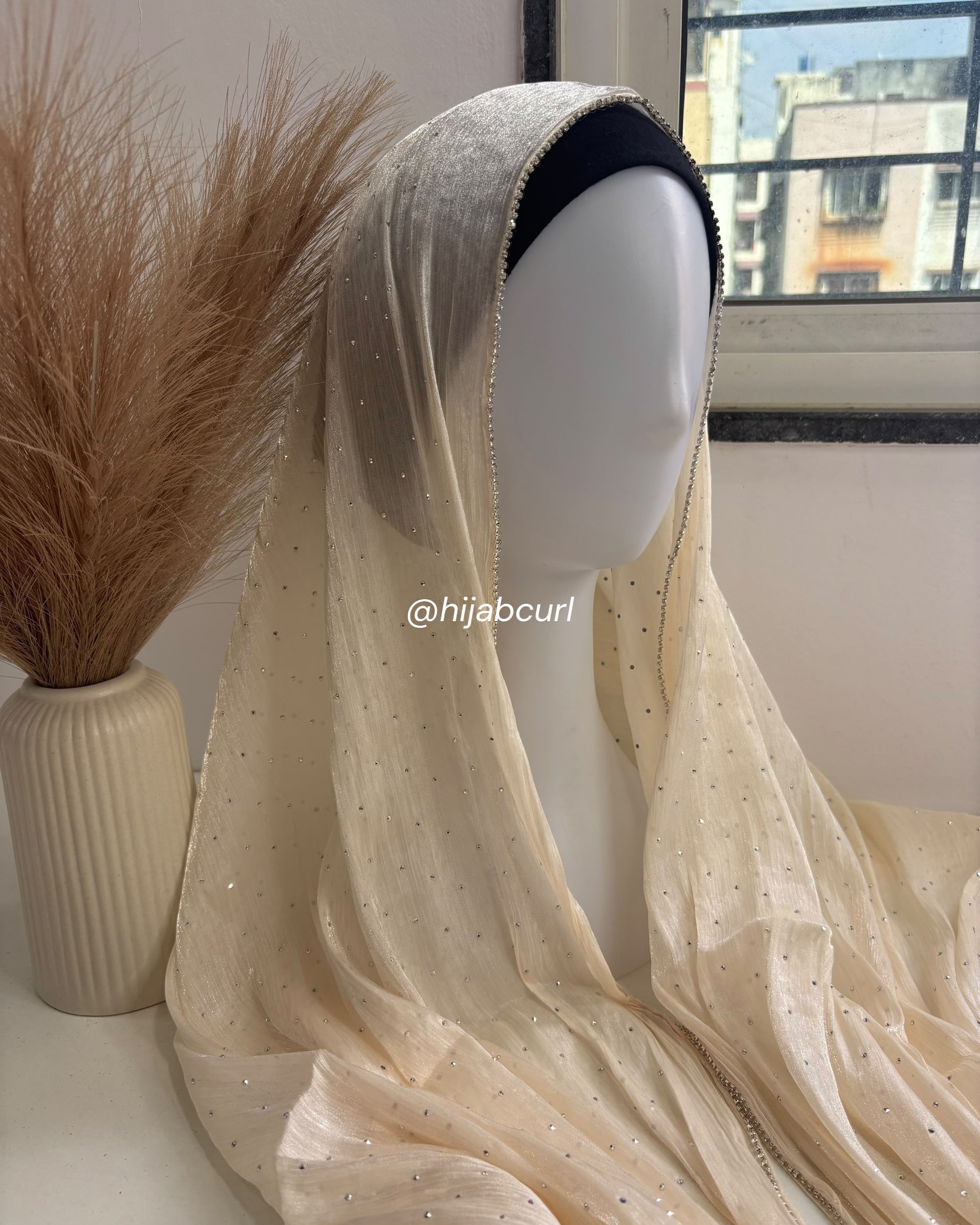 Silk Tissue Organza Hijab