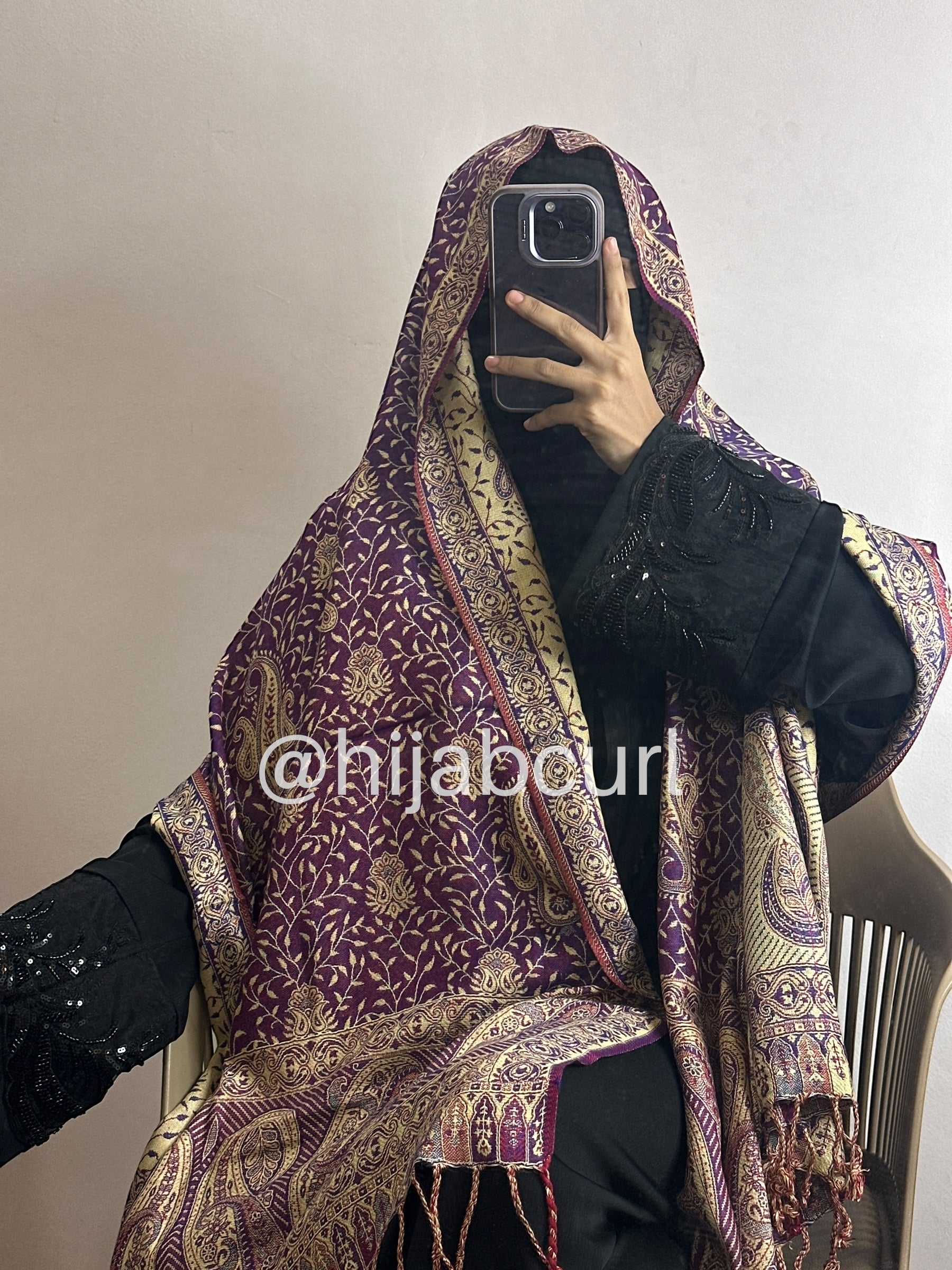 Luxury pashmina shawl