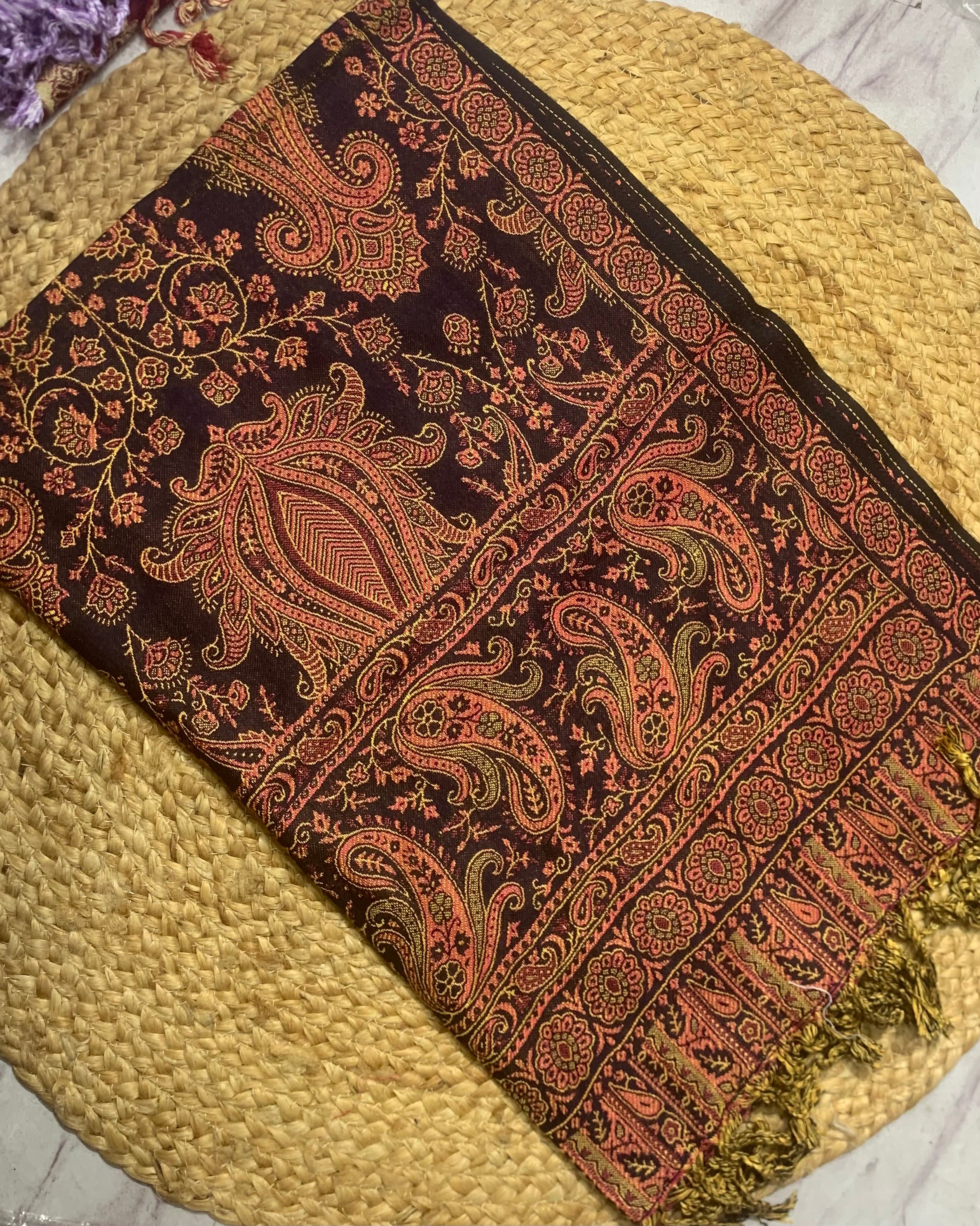 Luxury pashmina shawl
