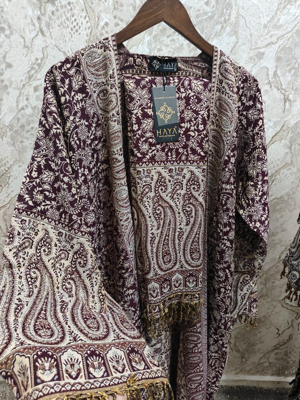 Pashmina Abaya With Shawl