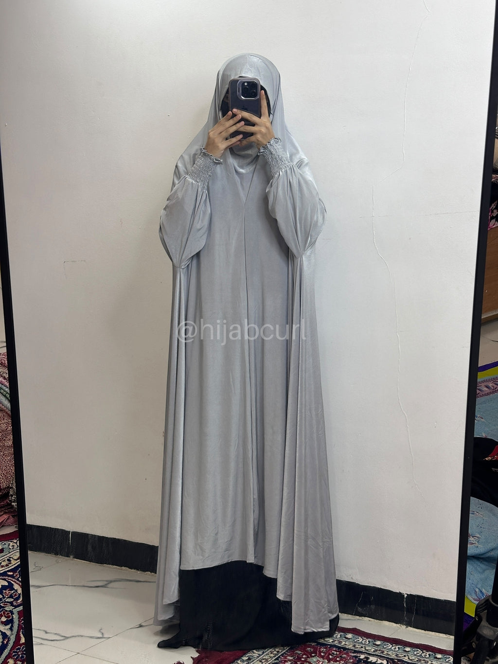 Sleeve Jilbab - 60 inches Length