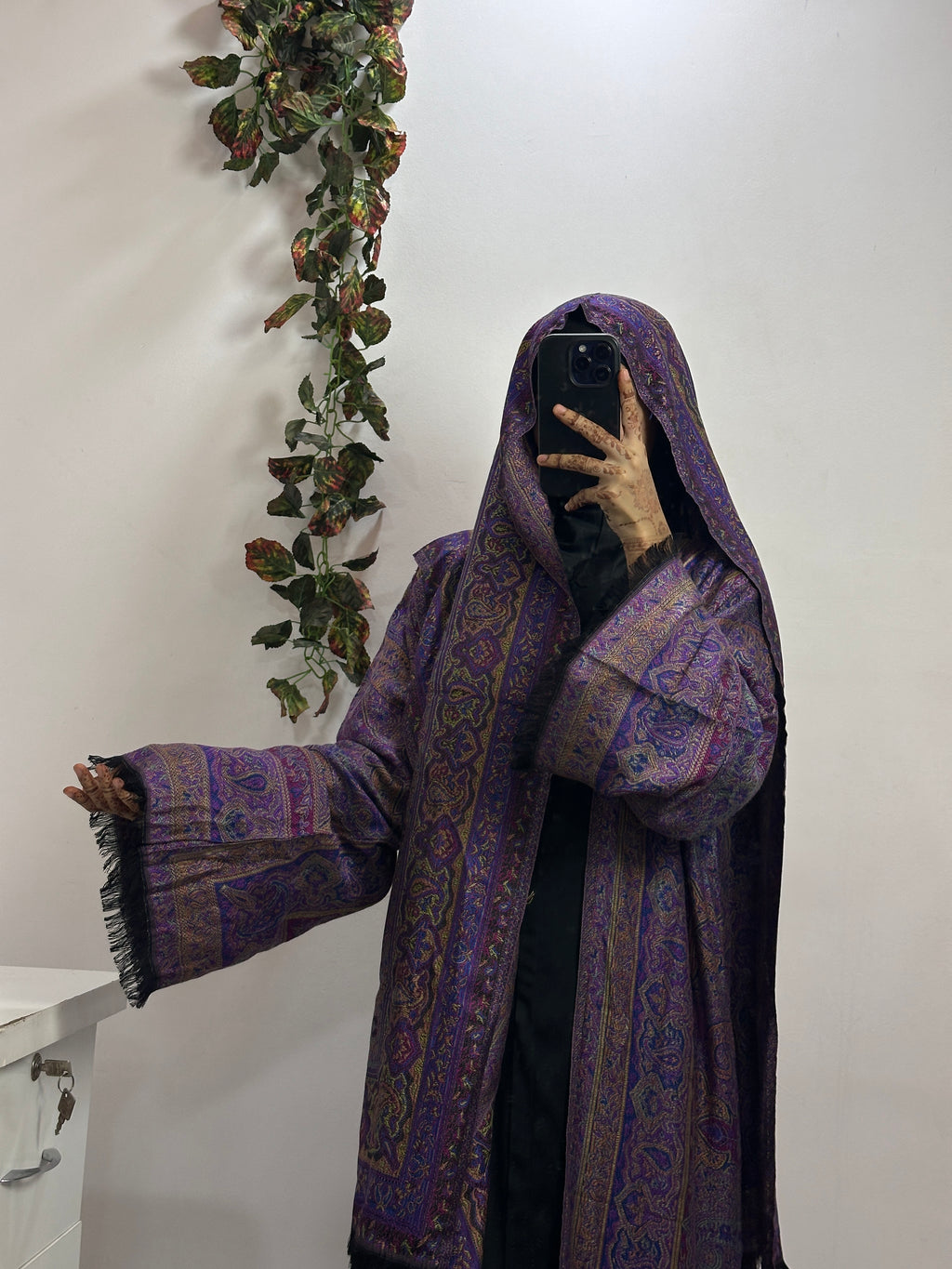 Pashmina Abaya With Shawl