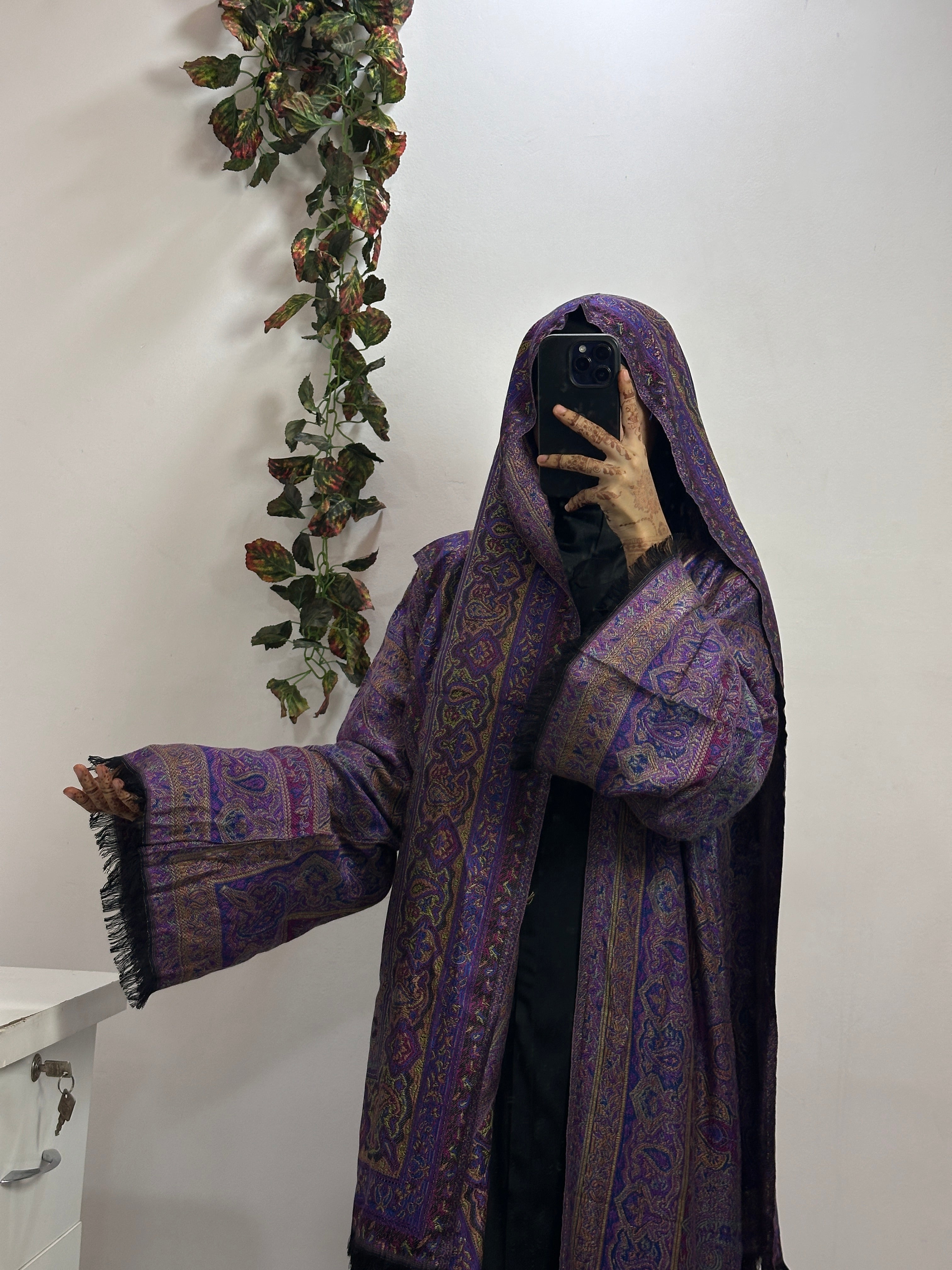 Pashmina Abaya With Shawl