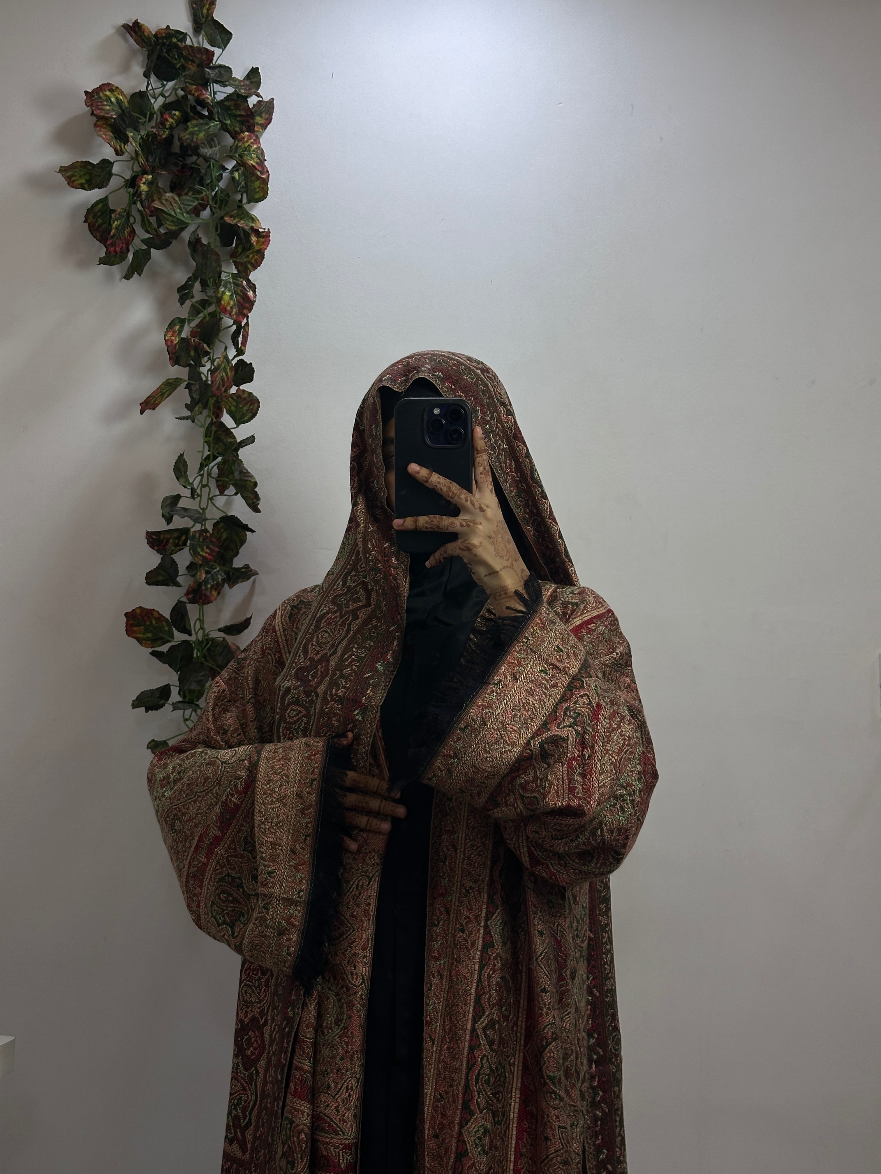 Pashmina Abaya With Shawl
