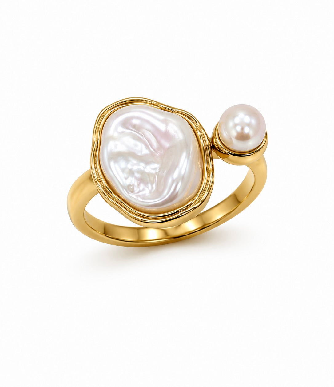 Big pearl ring