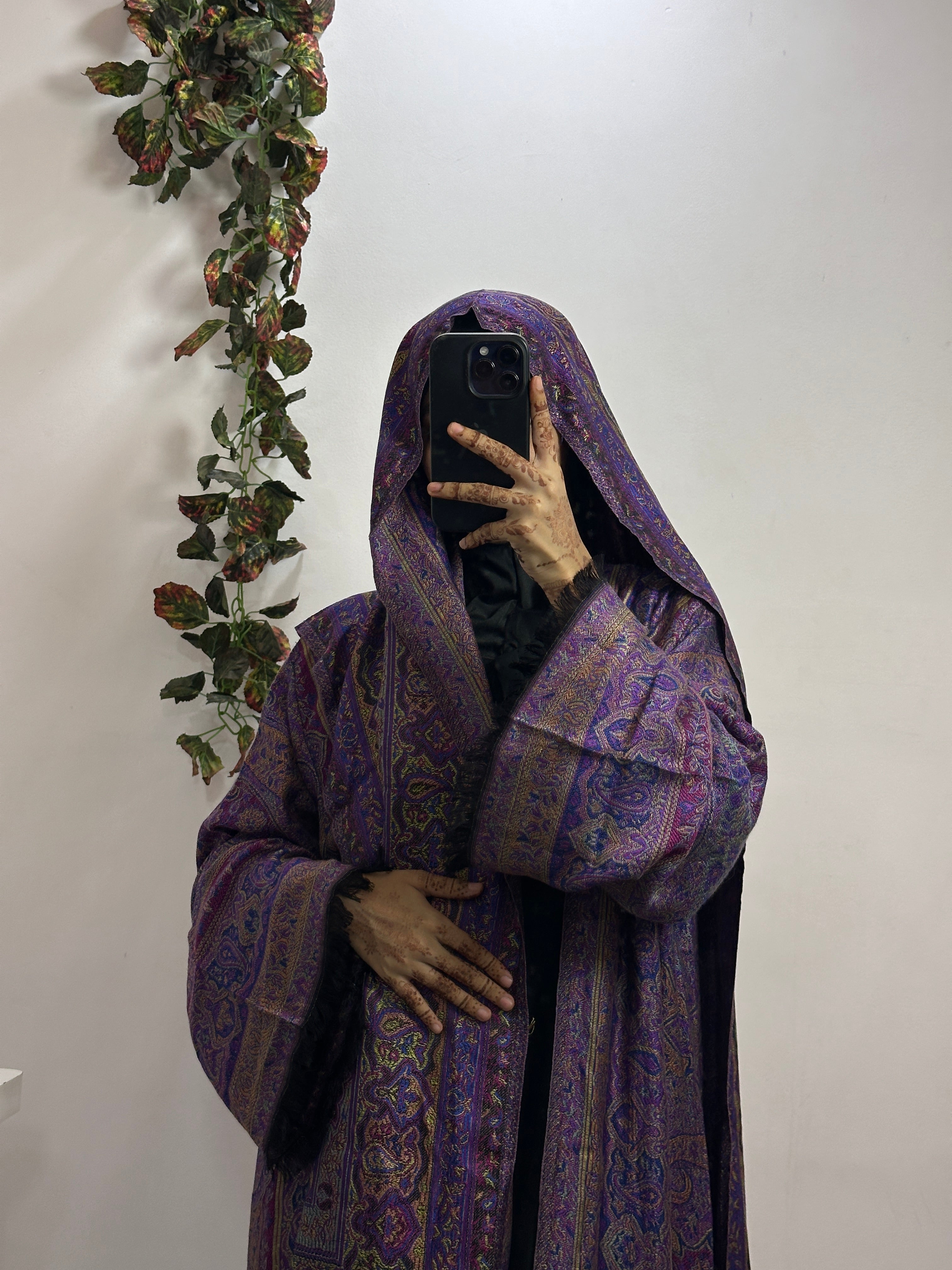 Pashmina Abaya With Shawl