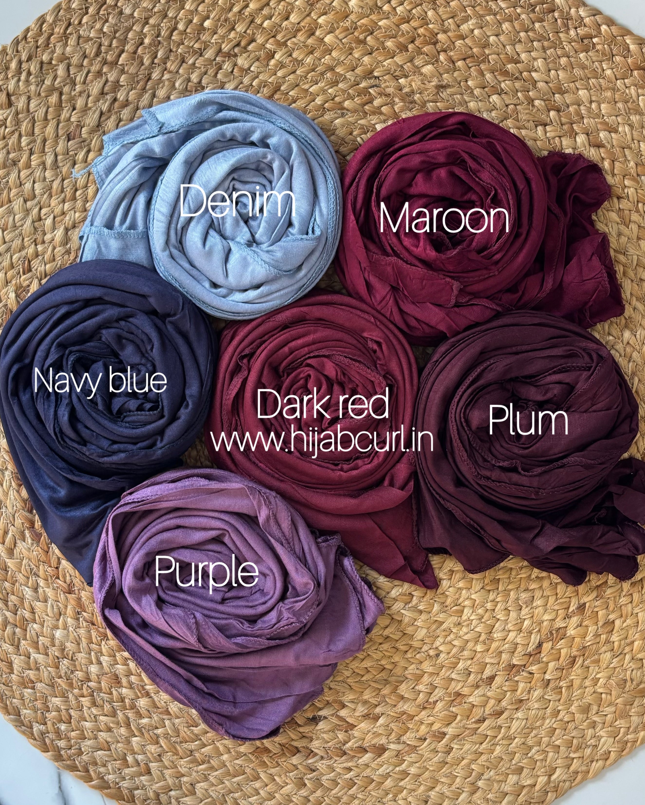 Jersey Hijab 2 Meter - Imported Soft Fabric