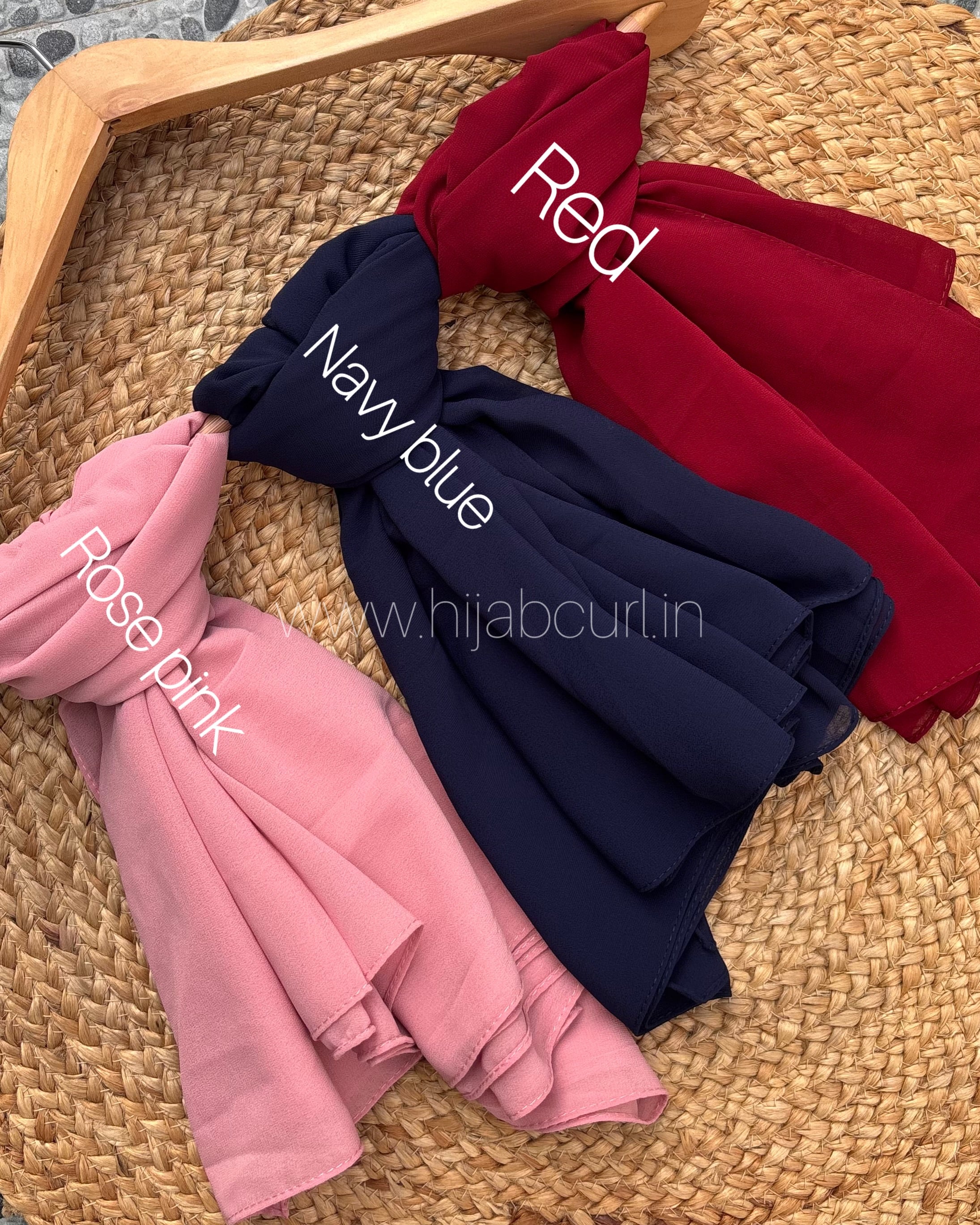 Georgette Hijab - 2 Meter Length