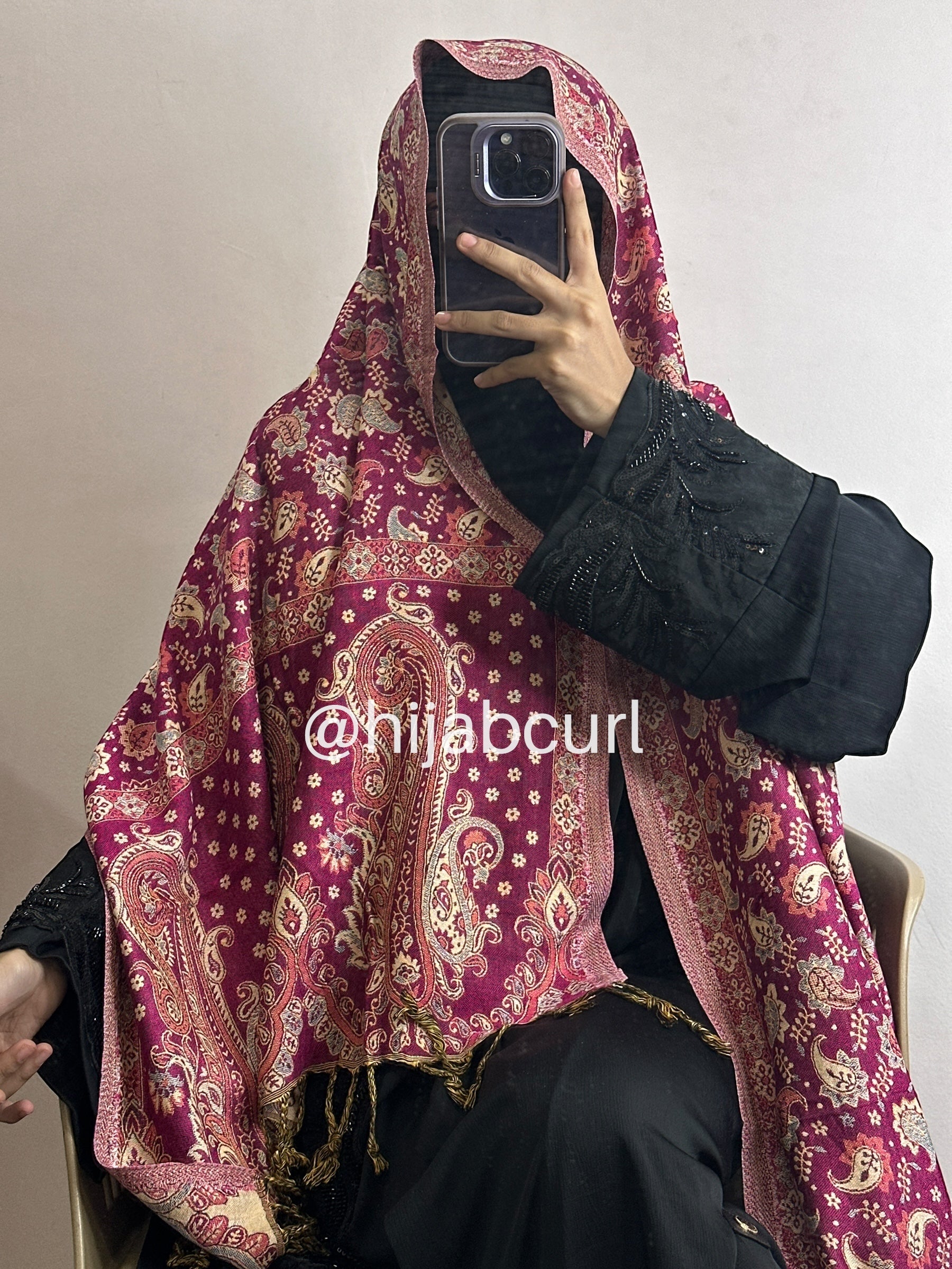 Luxury pashmina shawl