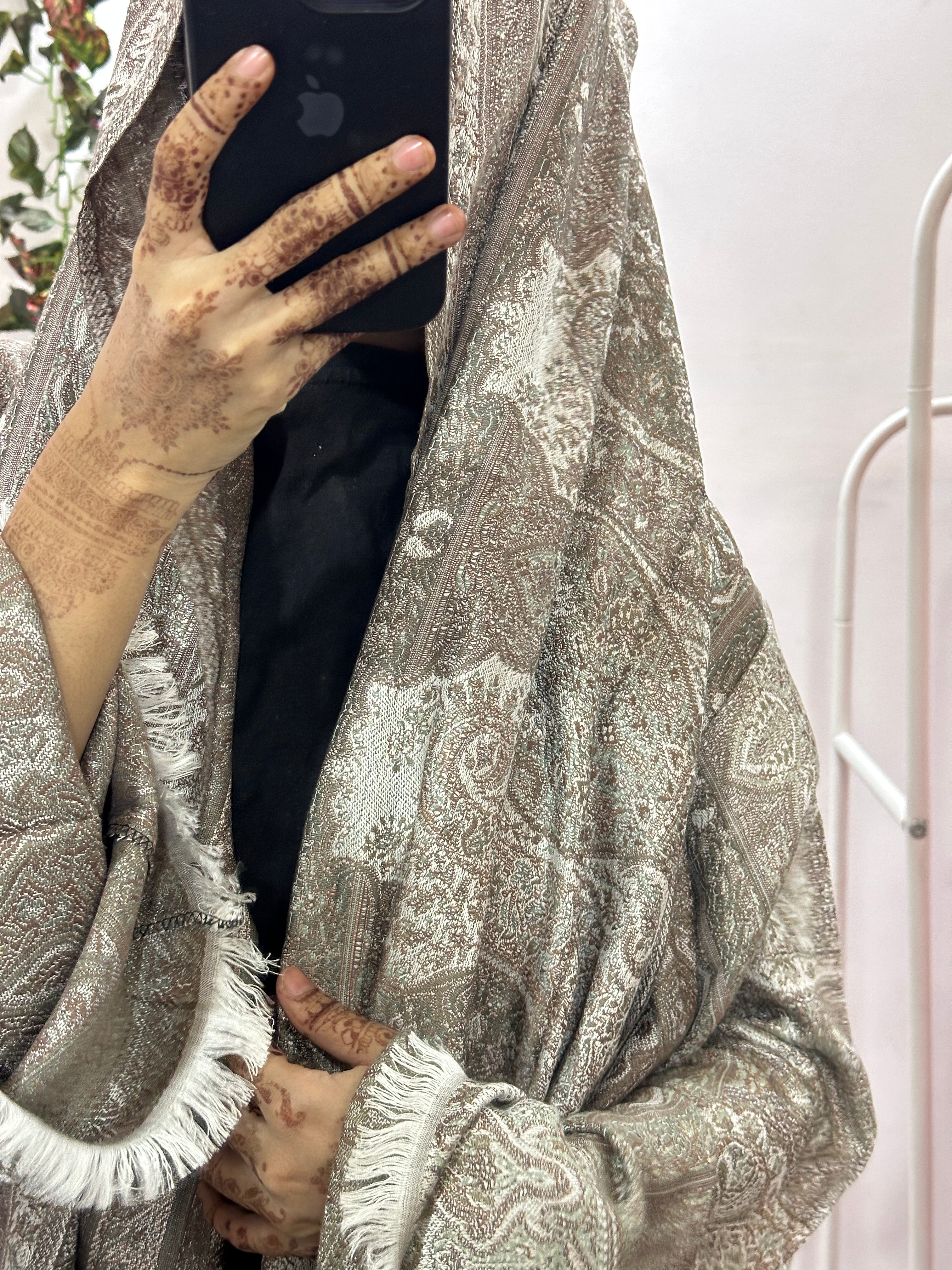 Pashmina Abaya With Shawl