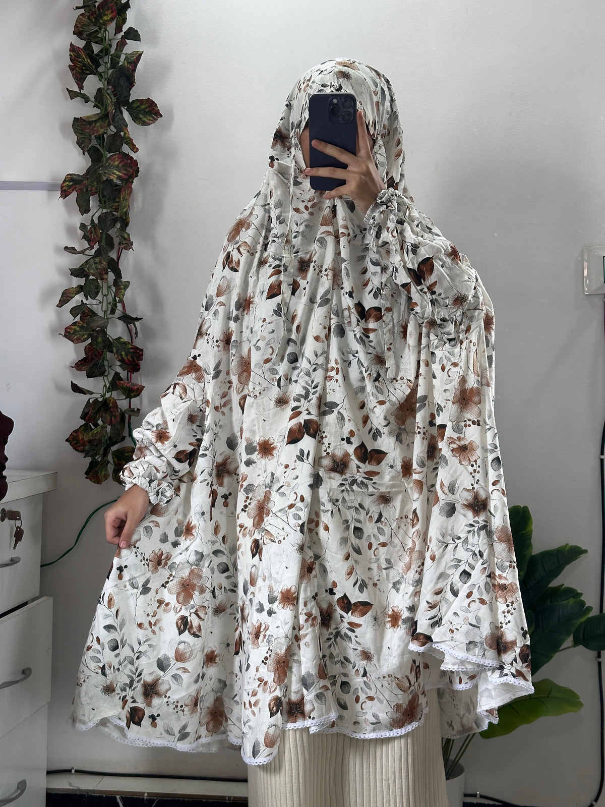 Prayer Makhna With Sleeves - Rayon Fabric