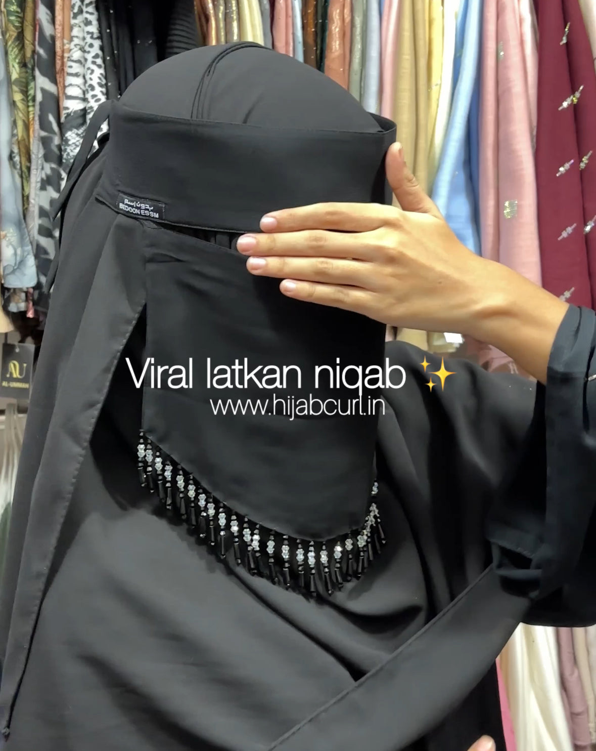 Viral latkan niqab - Party Wear