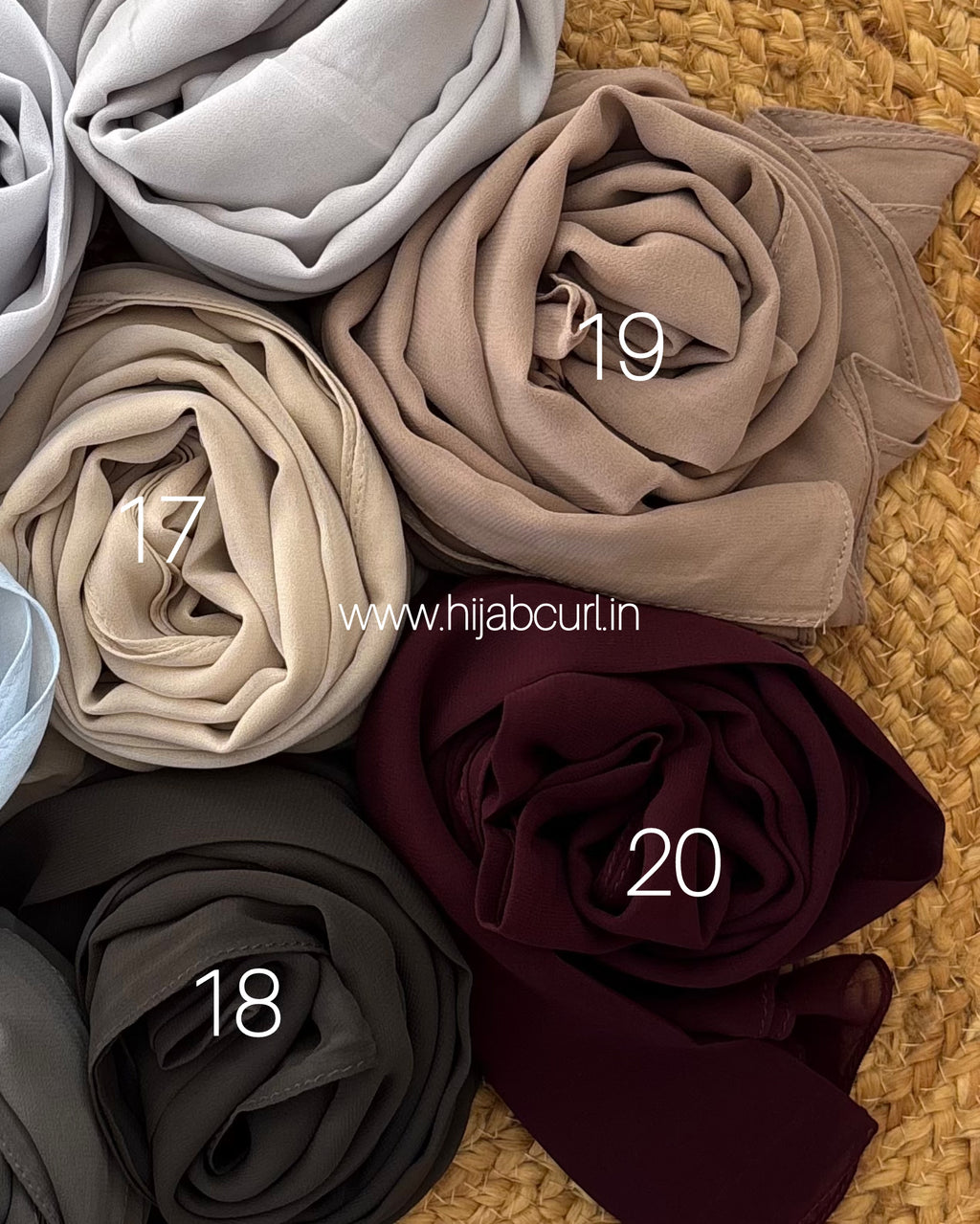 Premium Heavy Chiffon Hijab - Big Size