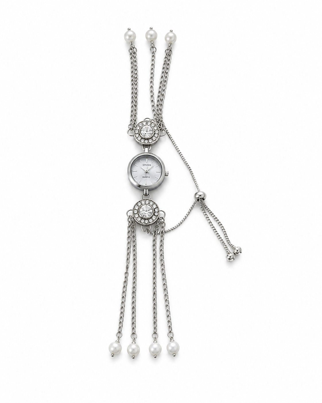 Silver Kashmiri watch