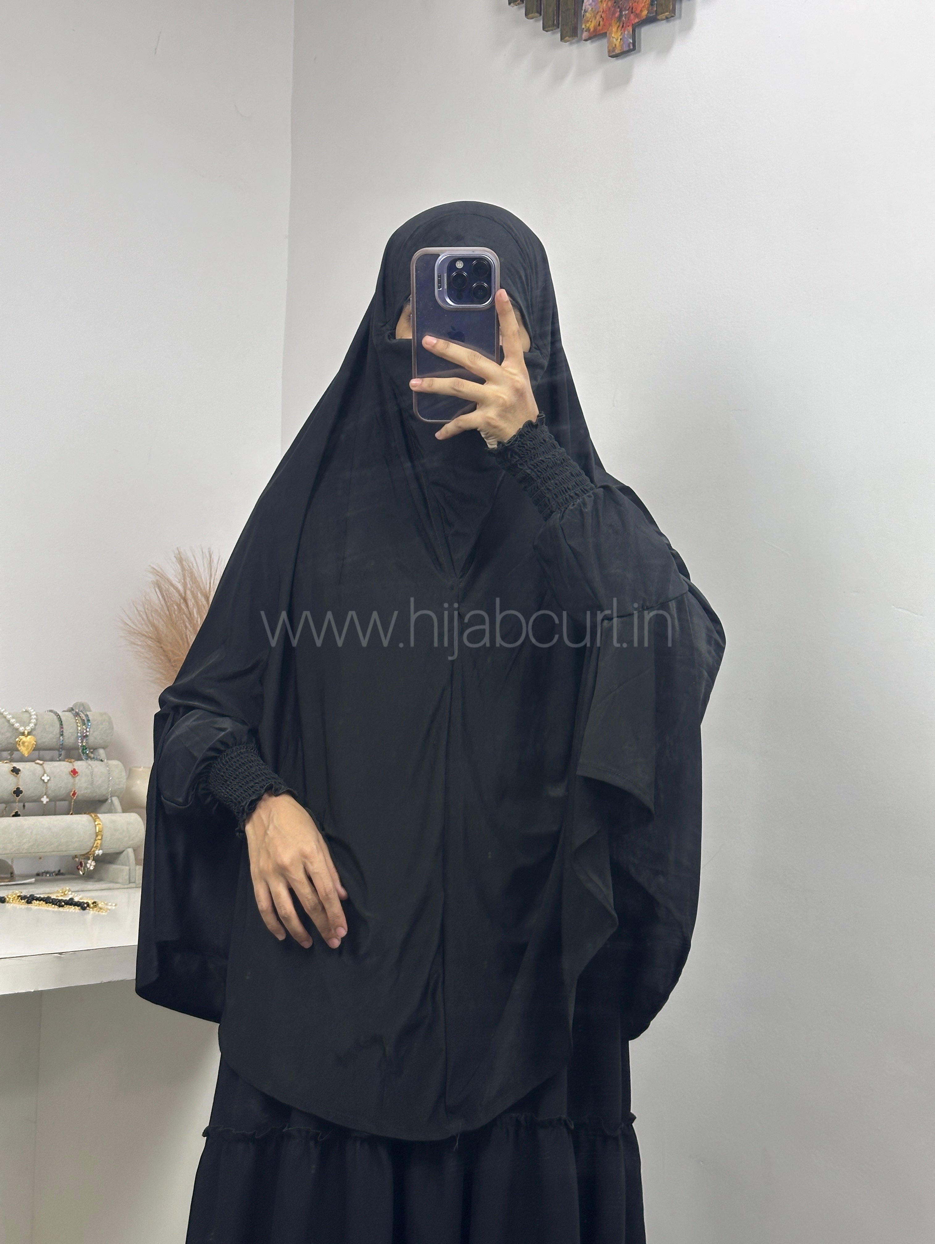 Sleeve Jilbab - 42 inches Length