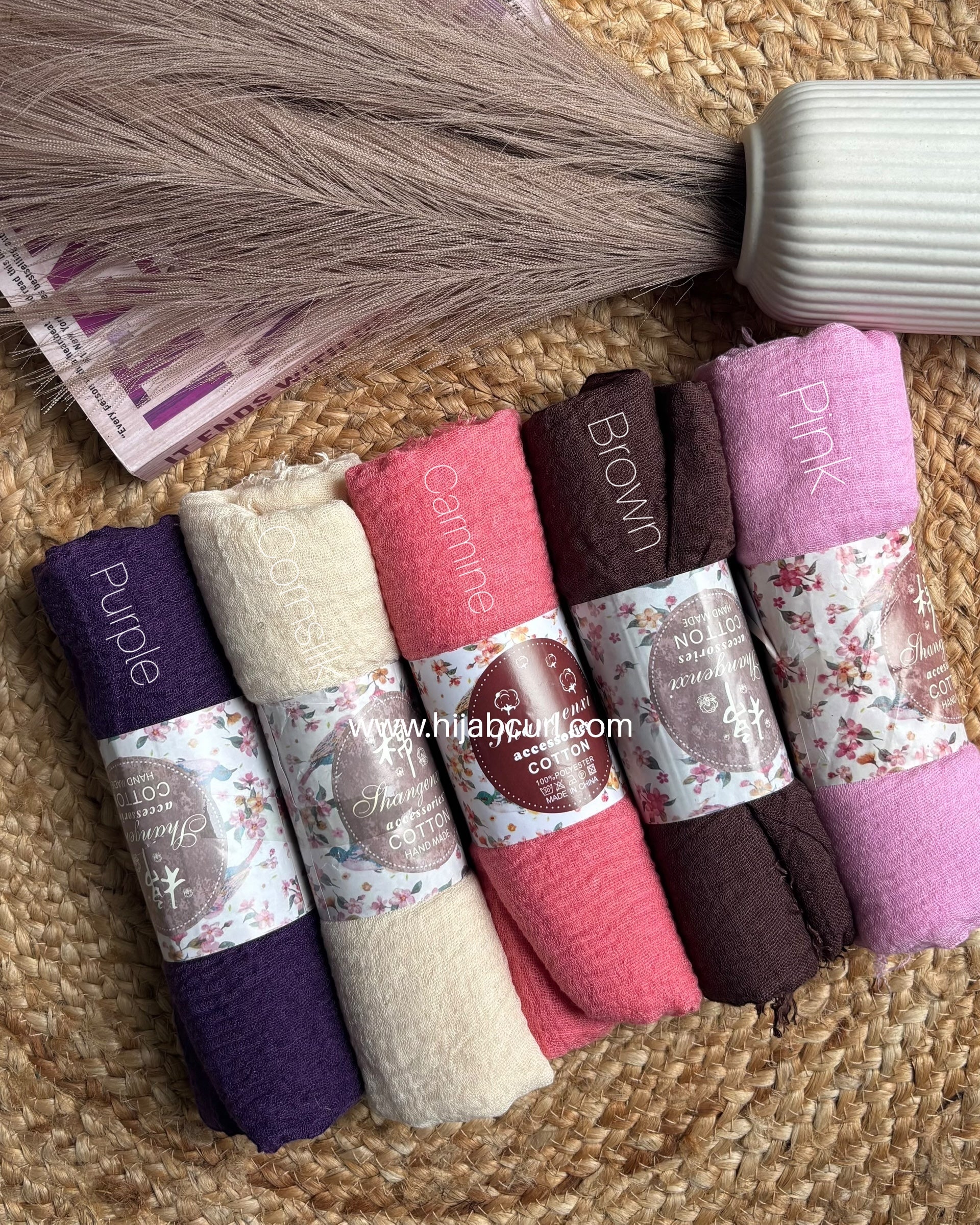 Crinkle Cotton Hijab