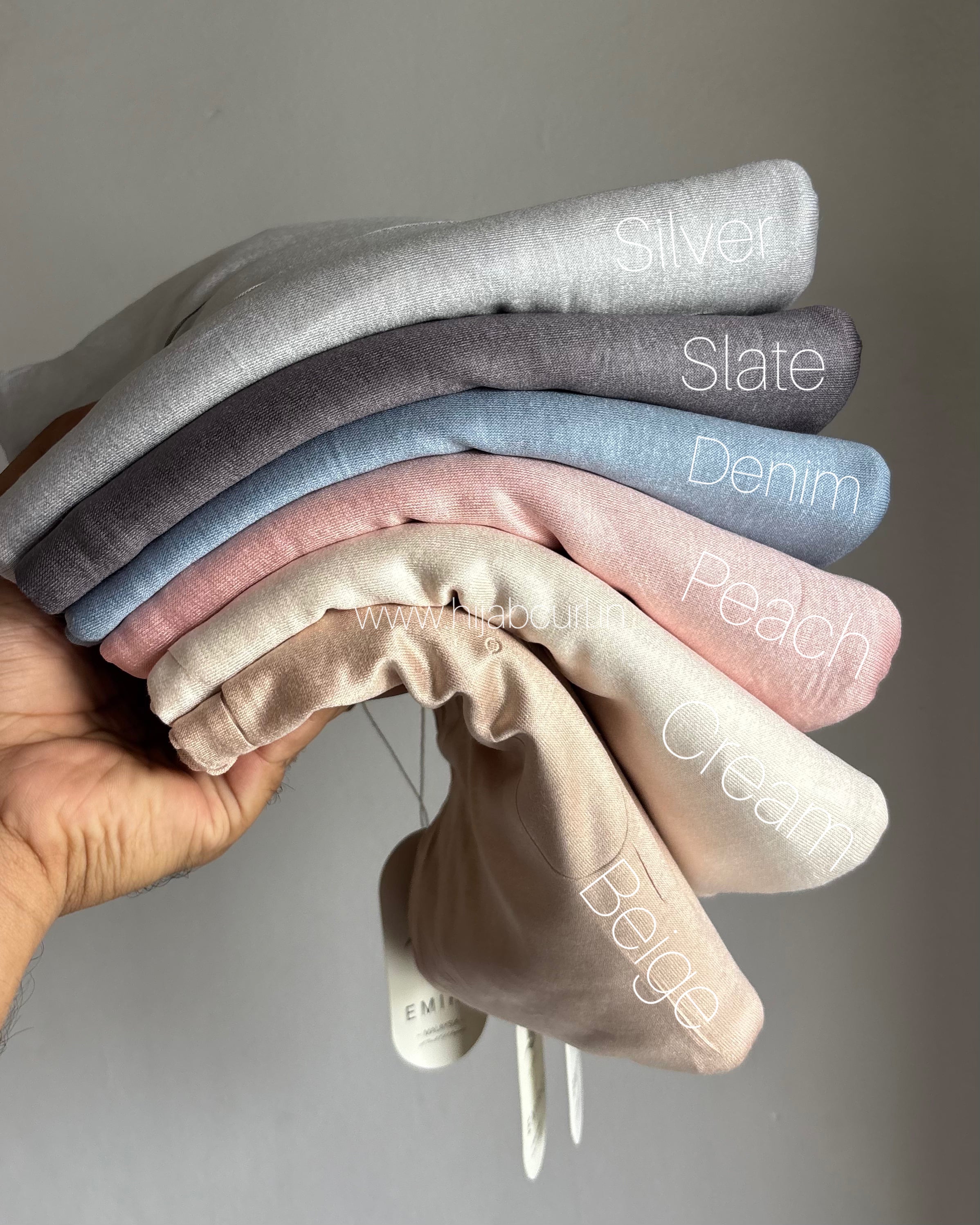 Jersey Hijab 2 Meter - EMIRA Malaysian Brand