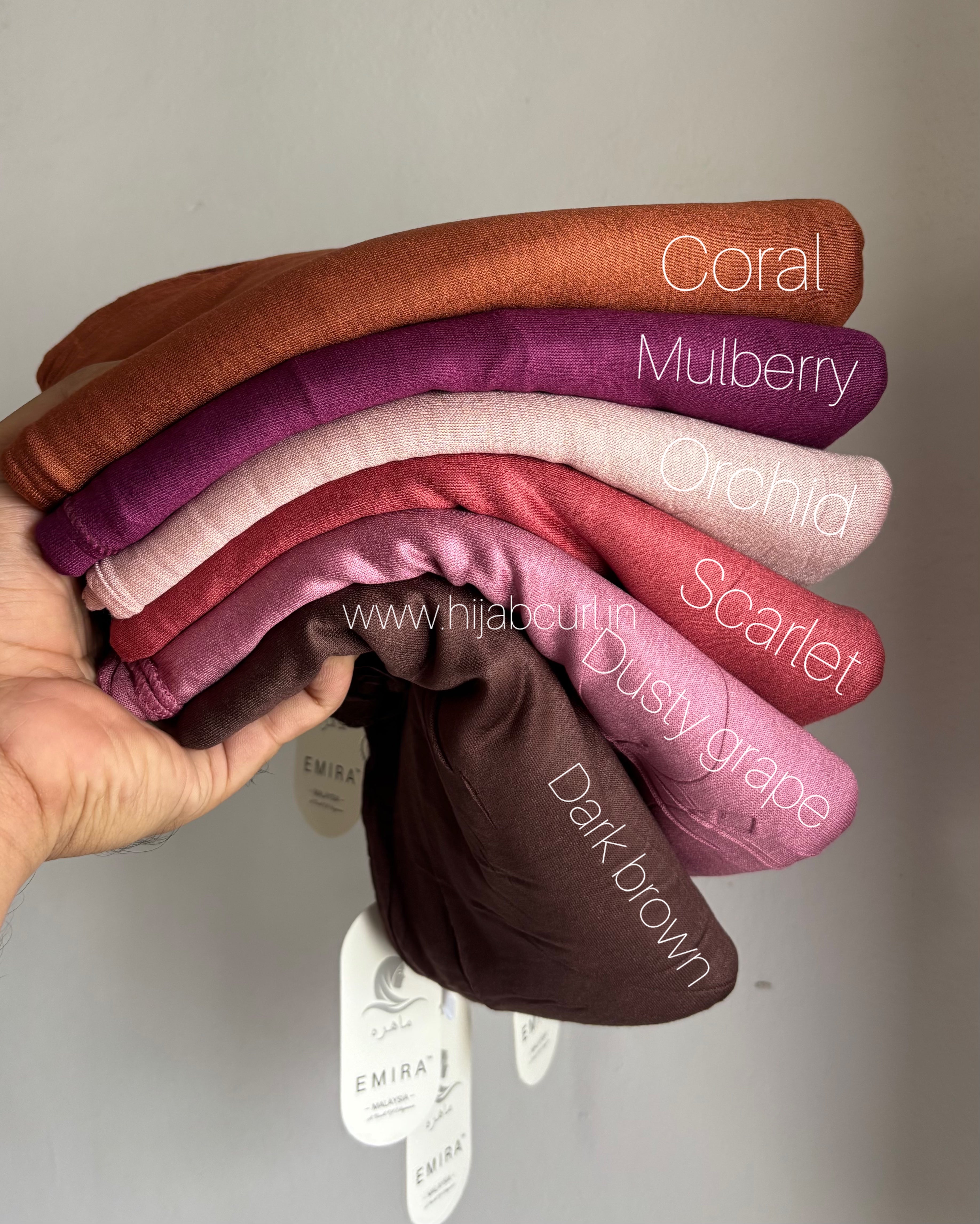 Jersey Hijab 2 Meter - EMIRA Malaysian Brand
